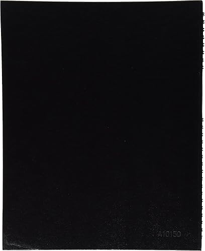 Miniatura 6 de Blueline NotePro - Diario ejecutivo negro 11 x 85 pulgadas 150 páginas A10150BLK