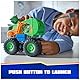 PAW Patrol Rescue Wheels - Rockys Recycling Monstertruck mit Geschoss-Abwurf und Rocky Hundefigur, Spielzeug für Kinder ab 3 Jahren