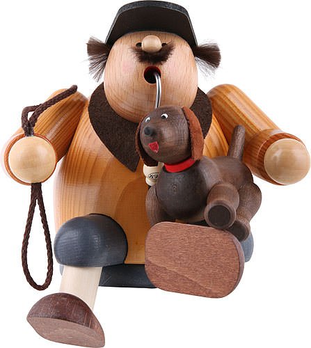 German Incense Smoker Dog lover - 16cm / 6 inch - KWO