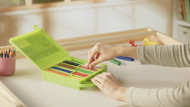 Mallette De Bâtonnets Italveneta Didattica 506 - Pour Apprentissage Mathématique