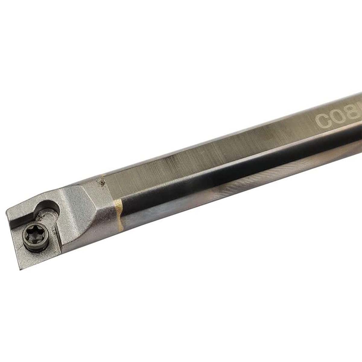 1 pièce C08K-SCLCR06 CNC Tour en carbure de tungstène Support d'outil rotatif en acier au tungstène