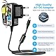 6V Netzteil AC Adapter für Omron Blutdruckmessgerät 5, 7,10 Serie Ladekabel, Ersatz für Hem-ADPTW5, Ausgang DC 6V 1A.