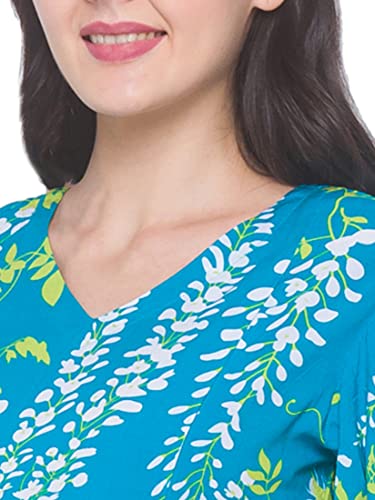 Image of AV2 Womens Viscose Maternity | Nursing |Feeding | Breast Feeding Dress with Zippers for Post Pregnancy