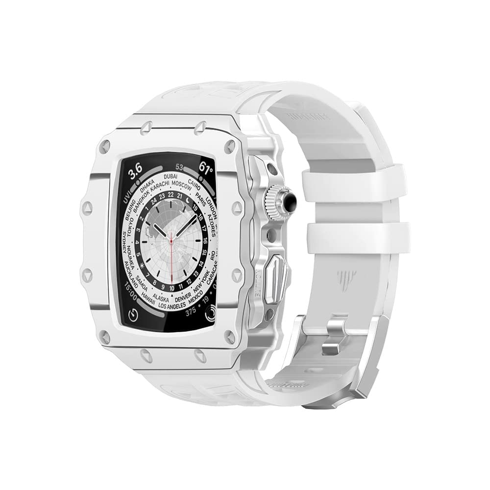 Kit modification antichoc Apple Watch 44 mm fibre de carbone
