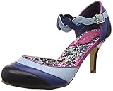 Photo Gallery joe browns lf602a, scarpe col tacco punta chiusa donna, blu (blu (blue a)), 37