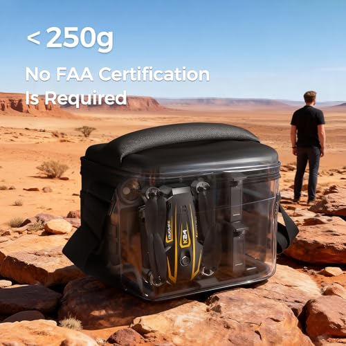 FPV Drone with Camera 4K HD for Adults with Big Screen on Remote Controller,Easy Fly Quadcopter for Beginners & Kids with Optical Flow Positioning,Gift Toys for Men Boys,2 pcs Batteries and Carrying Case - Image 5