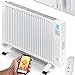 Produktbild KESSER® Elektroheizkörper Infrarotheizung energiesparend 2in1 Mobile & Wand-Konvektor Elektroheizung 2500W mit WiFi App-Steuerung & Fernbedienung Radiator Heizung elektrisch Heizkörper 24h Timer