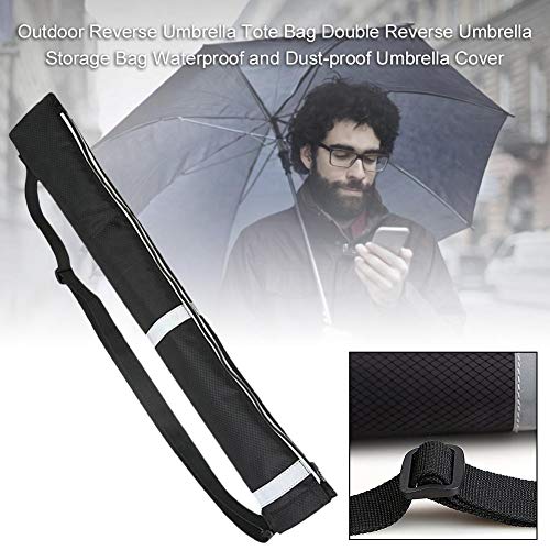 WUYANSE - Paragüero para Exterior, Impermeable y Antipolvo, Bolsa de Almacenamiento para Doble Paraguas invertido