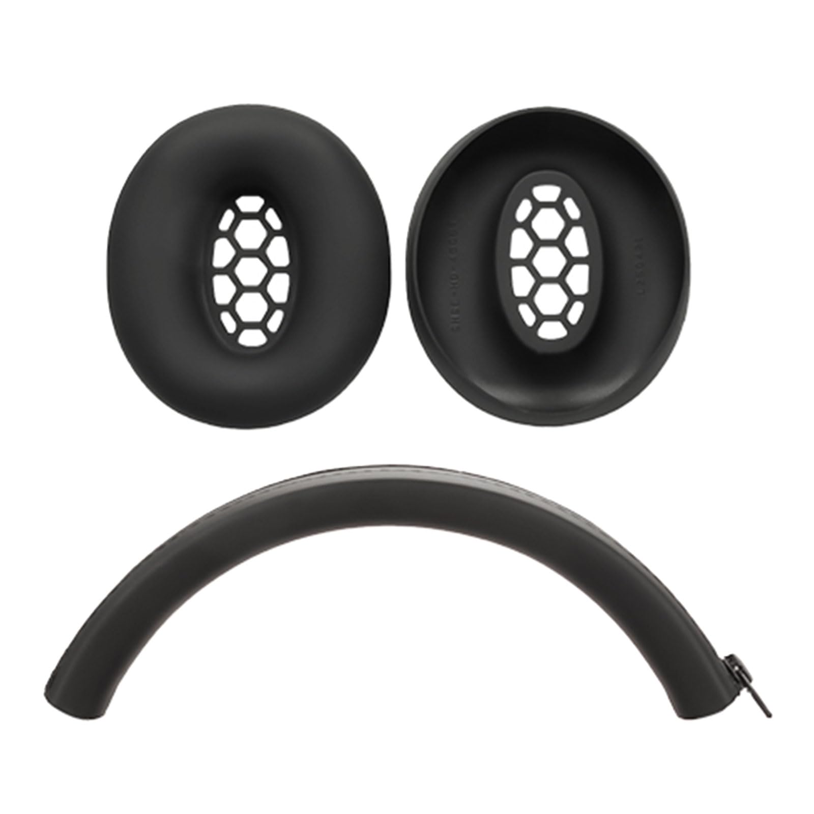 Kalttoy 1Set New Silicone Ear Pad Headbands Cushions Cover for HD450BT Gaming Headsets Headphones Headband Cover