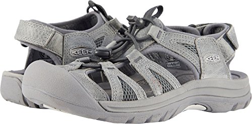 KEEN Women's Venice II-W Sandal, bleacher/Raven, 5 M US