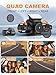 PRUVEEO 360 Degree View 4 Channel Dash Cam Front and Rear Inside Left Right, Dash Camera for Cars with CPL, Built-in GPS WiFi Night Vision, 24/7 Recording Parking Mode Monitor, Free 128G Card