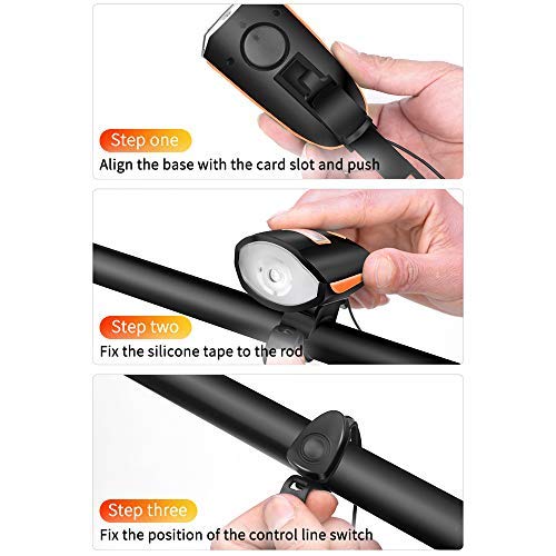 ACESPORT Luci Bici,Luci Bicicletta LED