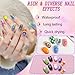 NEW 12 Colors Nail Arts Markers Pens Set, Nail Markers for Nail Arts, Suitable for Nail Arts, Nail Painting, And Artistic Decorations; Suitable for Everyone（12 Colors）