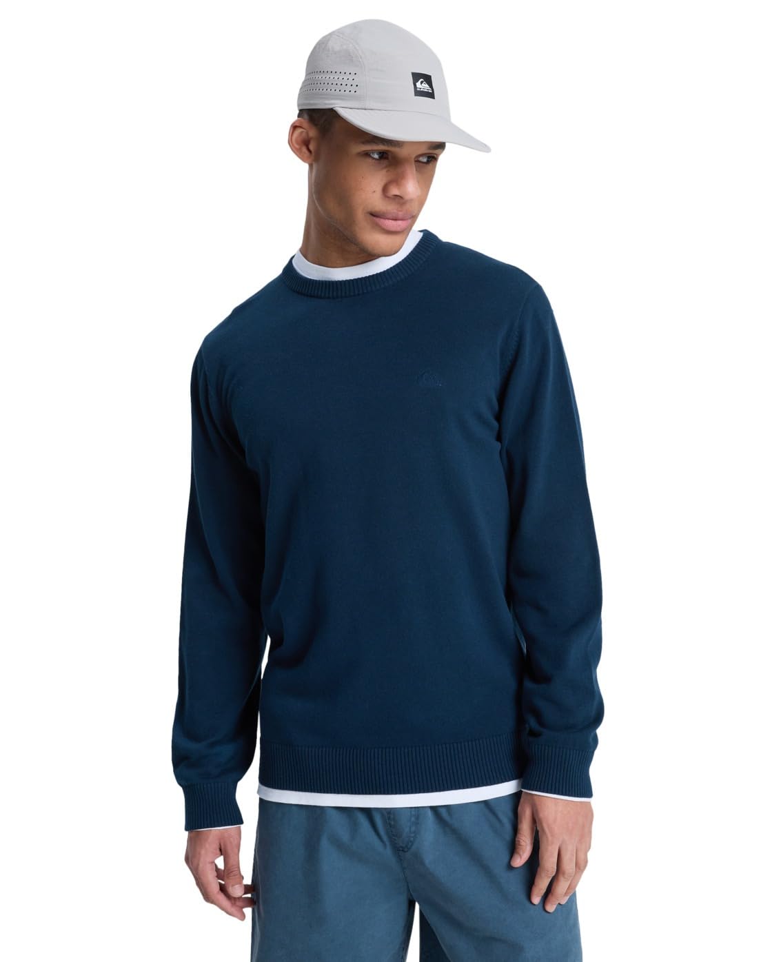 Quiksilver Cardigan SALT WATER SWEATER LIGHT Mens Black