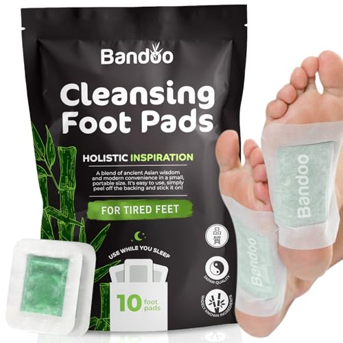 Patchs plantaires détox Bandoo Rana Pads soin des pieds nettoyant naturel en profondeur
