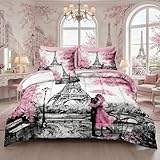 Taille complète : la parure de lit Bedbay size 8 pièces comprend une couette de 203,2 x 228,6 cm, quatre taies d'oreiller standard de 50,8 x 76,2 cm, un drap plat de 208,3 x 248,9 cm, un drap-housse de 137,2 x 190,5 cm (convient aux matelas jusqu'à 40,6 cm), une housse de coussin 45,7 cm. x 45,7 cm