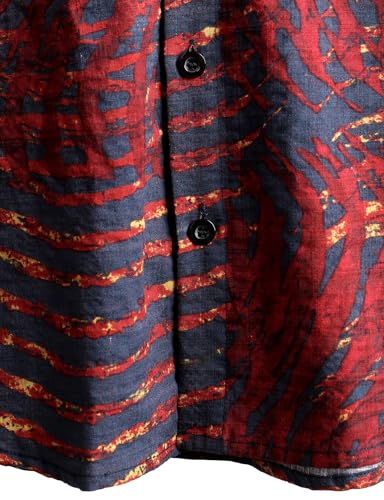 Image of VATPAVE Mens Casual Hawaiian Floral Shirts Short Sleeve Button Down Tropical Shirts Beach Summer Shirts