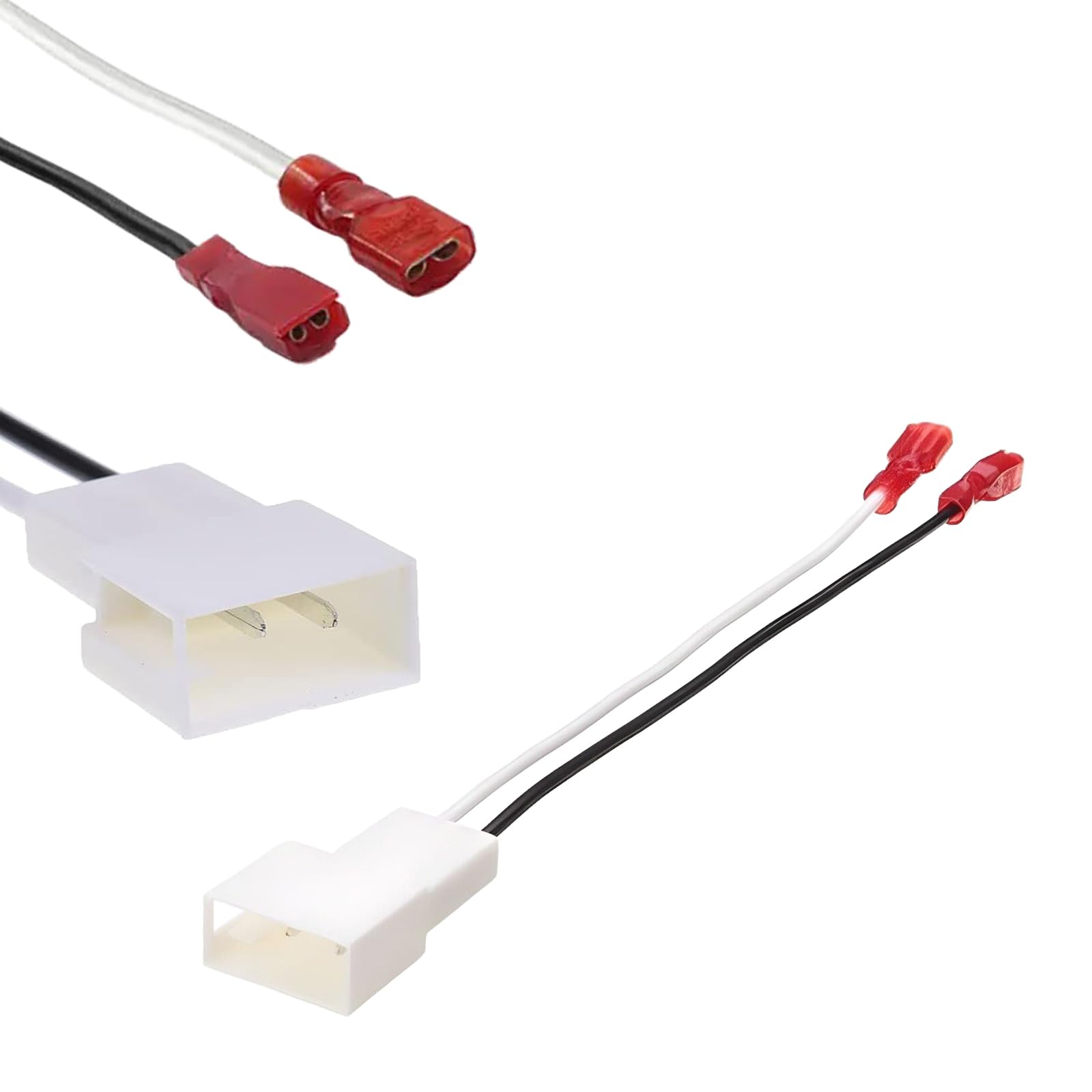 CBR 4 Pack 72-8104 Speaker Harness Replacement Compatible with Toyota Tacoma Tundra Camry Corolla 4 Runner Scion Pontiac Speaker Wiring Harness Adapter