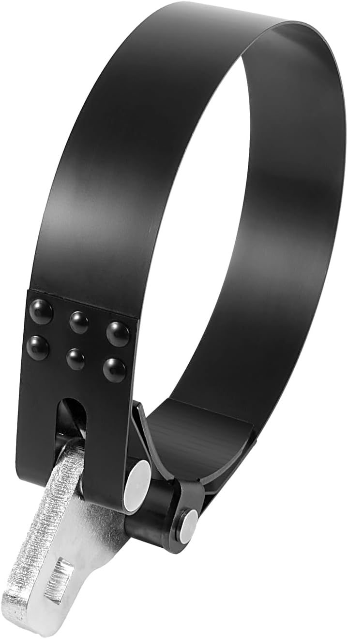 E-cowlboy 2322D Heavy-Duty Oil Filter Wrench, 5-1/4" to 5-3/4" Diameter Range, for Use With 1/2" Square Drive Tool,Steel Construction