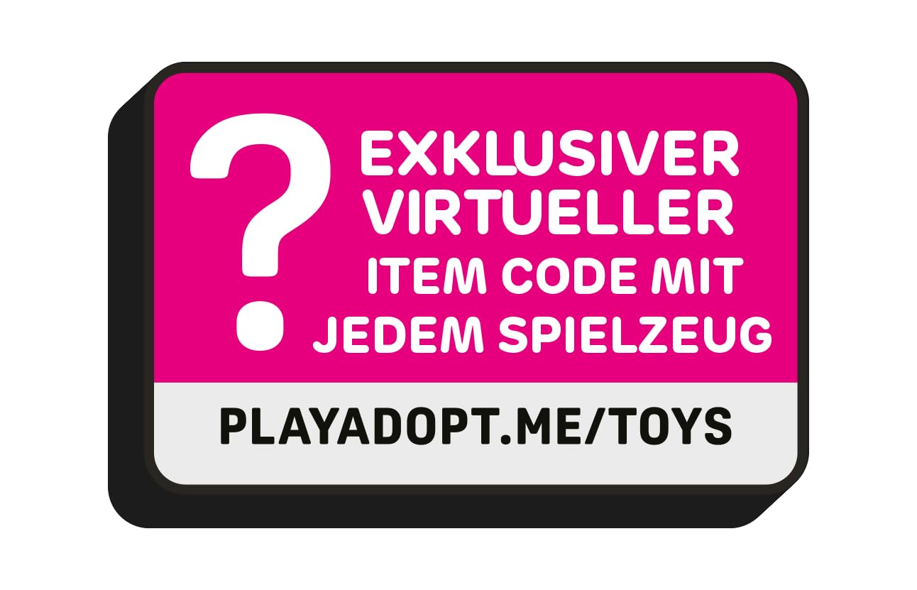 Adopt Me! AME0174 - Adventskalender, 24 Überraschungen inkl. Tieren, Figuren und exklusivem virtuellen Code