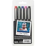 Zig 2mm Tip Photo Signature Markers, Assorted Color