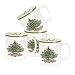 Spode Christmas Tree Mug, Set of 4