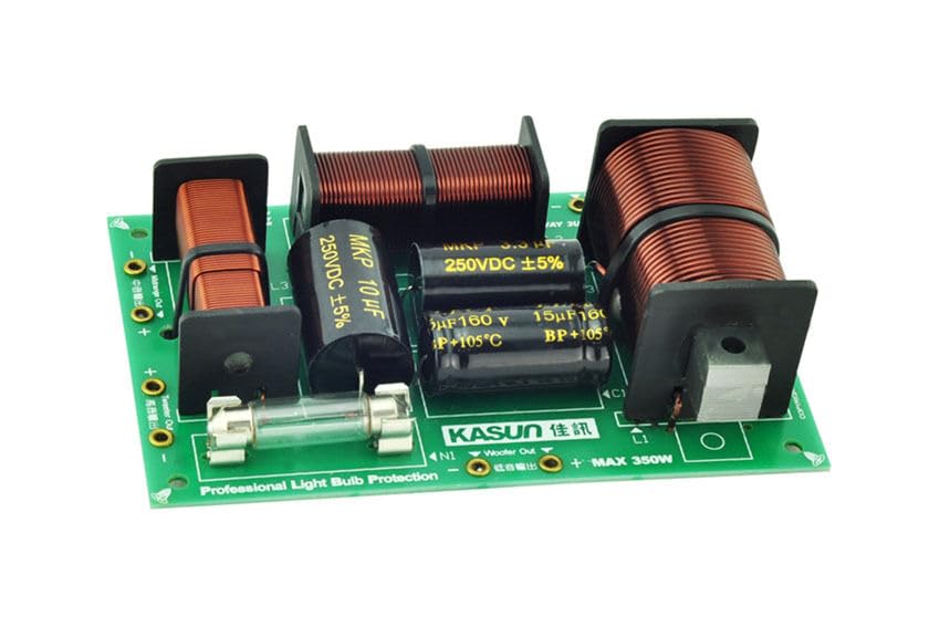 Generic 350W 3 Way 3 Unit Audio Speaker Frequency Divider Crossover Loudspeaker Filter