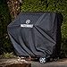 Masterbuilt® Gravity Series 1050 Digital Charcoal Grill and Smoker Durable Grill Cover with PVC Liner, Double-Stitching and Adjustable Drawstring in Black, Model MB20081220