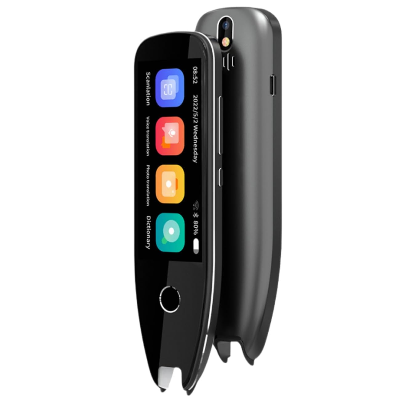 Translator Reading Scanner Pen, 134 Different Languages Translation Scanning Reading Pen for Dyslexia Multipurpose Scan Translator Smart Pen Reader Speak Recording for Business Students Adults