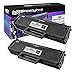 Speedy Inks Compatible Toner Cartridge Replacement for Samsung MLT-D101S (Black, 2-Pack)