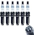 6x BOSCH 0242140560 ZGR6STE2W Zündkerze für BMW E90-93 E60/61 F10/11 E63/64 N53