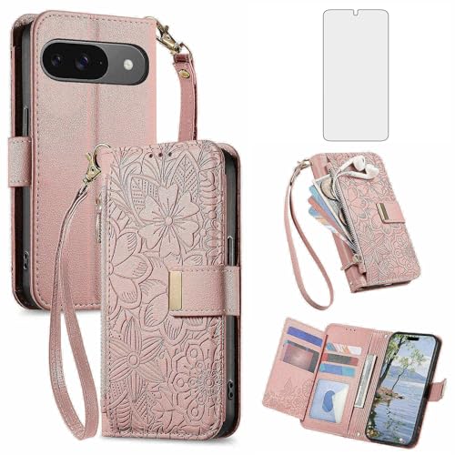 Étui de téléphone pour Google Pixel 10 5G housse portefeuille cuir avec porte-cartes