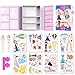 Magnetic Princess Dress Up Paper Doll Pretend Play Game Toys,Dollhouse Magnet People Clothes Puzzles Development for 3+ Year Old Girls Toddler,Preschool Learning Created Imagine Birthday Gift (A Set)