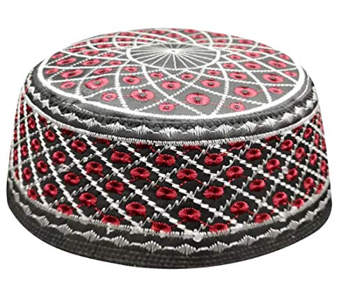 Enchanted Apparel Casquette de prière pour homme Rouge Cover