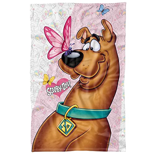 アメリカアニメキャラクター　スクービードゥー 肌掛け布団 Amazon.com: Logovision: Scooby-Doo Fleece