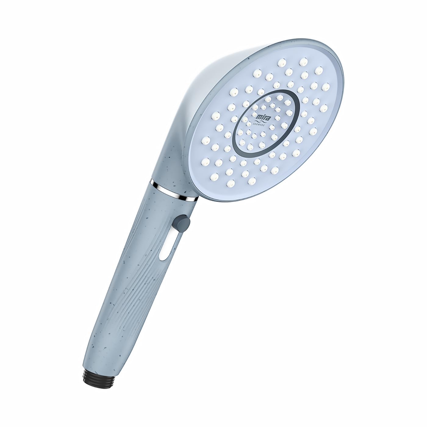 Mira Showers Dramatik Showerhead - Glacier Blue Handset