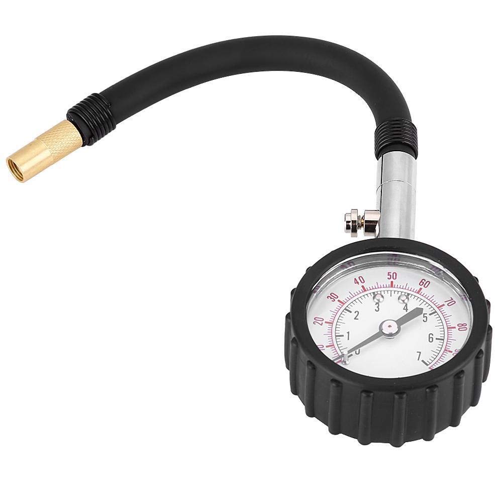 Reifendruckmessgerät， Reifendruckprüfer, kompatibel mit Auto, LKW, Motorrad, Fahrrad, 0–100 PSI-Messgerät, Automobil-Tester, Überwachungssystem