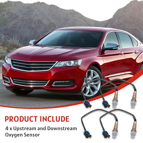 Sensor de oxígeno compatible con Buick Enclave 3.6L (4 piezas) miniatura 5