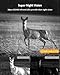 usogood Trail Camera,4K 48MP Game Camera with 8 Batteries&32GB Card,Trail Cameras with Night Vision Motion Activated Waterproof IP66, 120° Detection Angle,2.0”Screen Trail Cam for Wildlife Monitoring