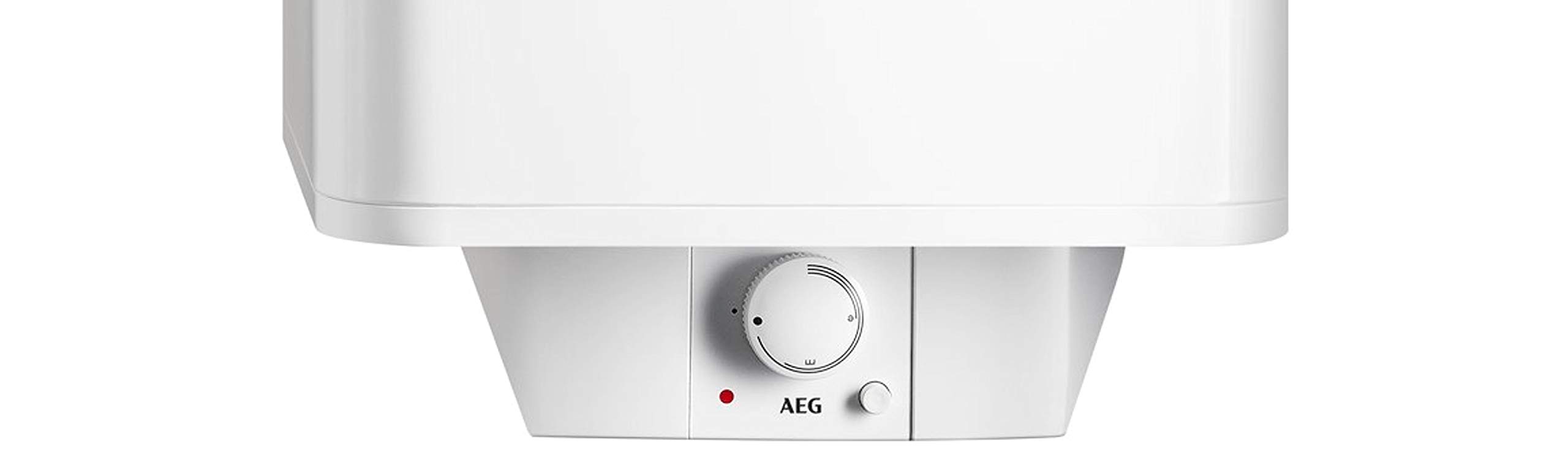 AEG Dem 100 Base de almacenamiento de pared, calentador de agua caliente, 100 litros, selección de temperatura continua, botón de calentamiento rápido, 230 V con enchufe, certificado VDE, 234199