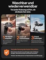 LISEN Handyhalterung Auto Magnet - 2026 für Magsafe Autohalterung Handyhalterung Auto Magsafe, Magnetische Handy Halterung Auto Magnethalterung für iPhone 17 Pro Max Air 16 15 14 13 12 (Android black) – Ansicht 7