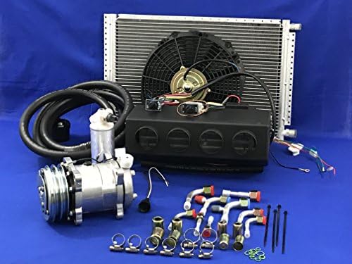 Coldmasterinc A/C KIT Universal UNDERDASH Evaporator Compressor 2A 432-000 12V