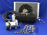 Coldmasterinc A/C KIT Universal UNDERDASH Evaporator Compressor 2A 432-000 12V