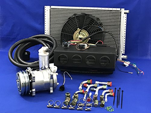 Coldmasterinc A/C Kit Universal Underdash Evaporator Compressor 2A 432-000 12V #TOP29