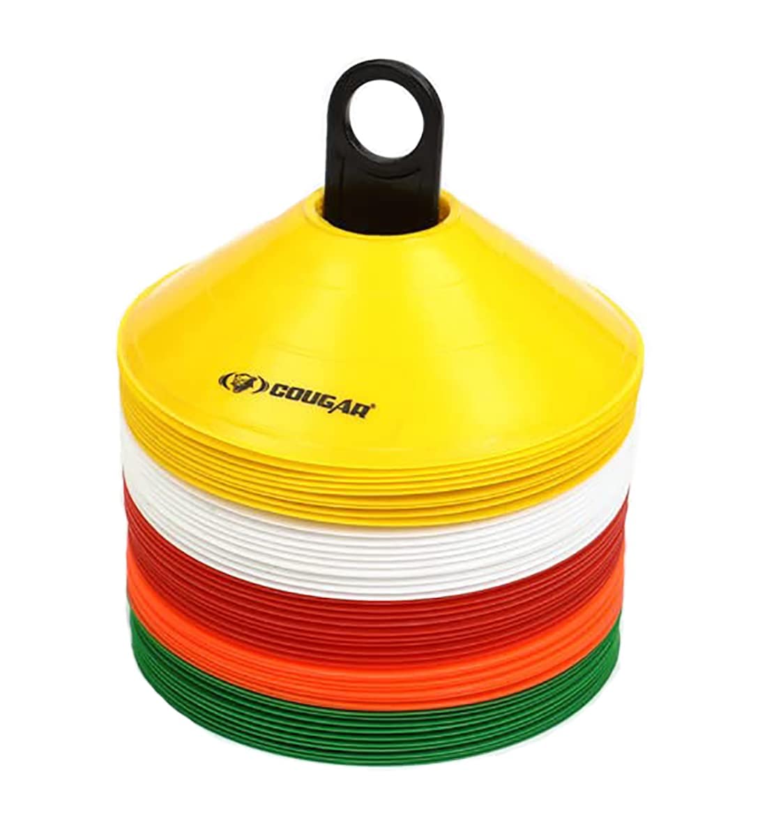 Cougar Saucer Cone Set of 50 in Multicolour Colour-image-48