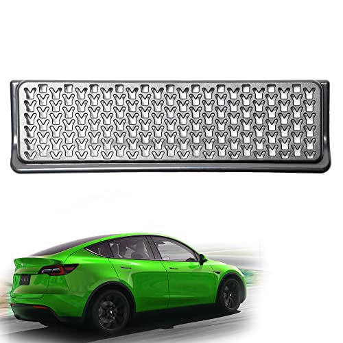 CLKE Lüftungsabdeckungen Für Tesla Model 3/Y - Schutzgitter Gegen Schmutz Unter Dem Sitz