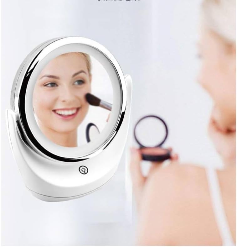 Multi Functional Dimmable Makeup with Lamp, with Stand, Beauty Both Sides image 5