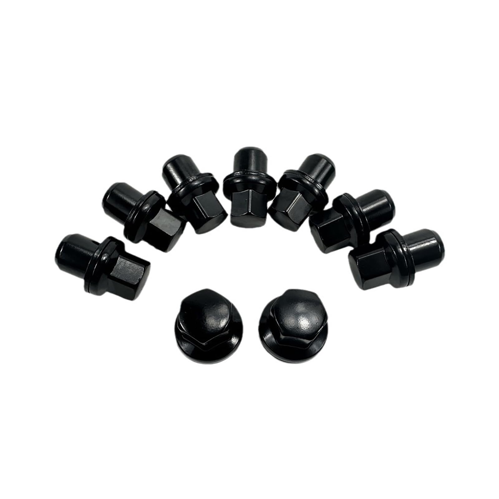 20 Stück Radmutter LR068126 RRD500290 Schwarz für Land Rover Discovery IV
