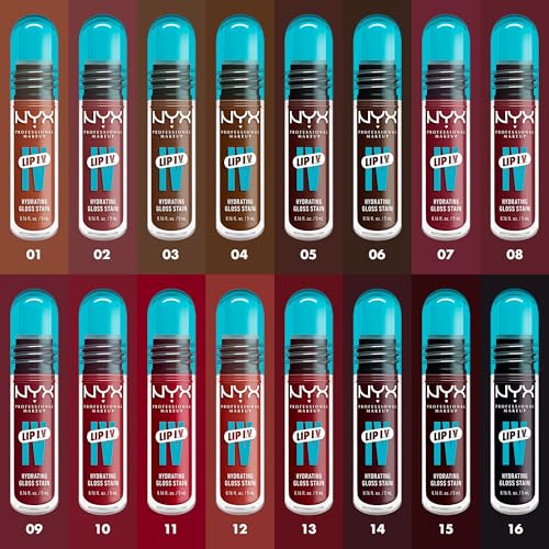 NYX Professional Makeup Lip IV lucidalabbra lunga tenuta effetto idratante colore 04 - COCOA QUENCHI 5 ml - 8