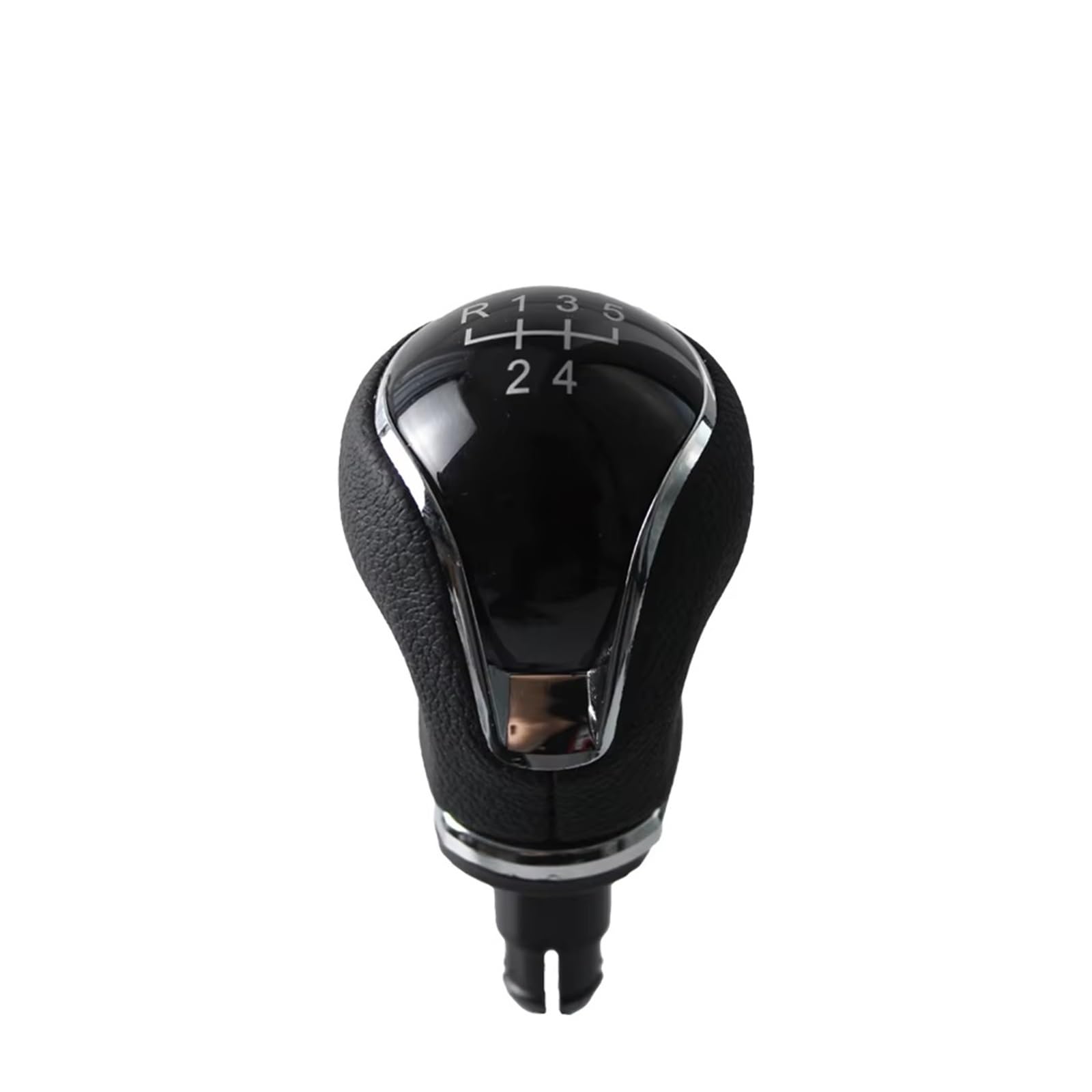 XKOEHXJ Car Gear Shift Knob for Seat for Leon III 3 MK3 2012-2020 5/6 Speed Gear Shift Knob Gear Box Gaiter Boot Cover Gearbox Boot Cover(Black 5 Speed)